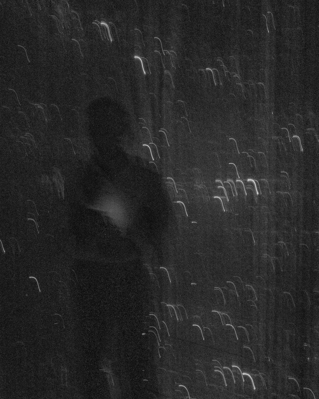 My dad in the floating LED strip world of Teamlab Planets